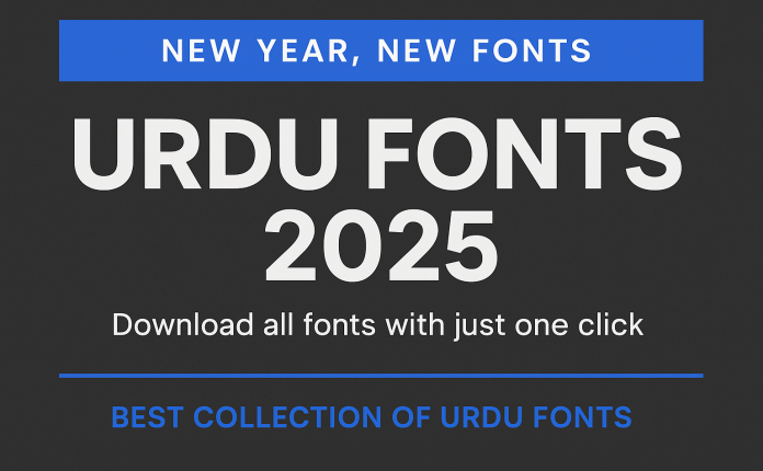 600 Beautiful Urdu Fonts Free Me Download Karein