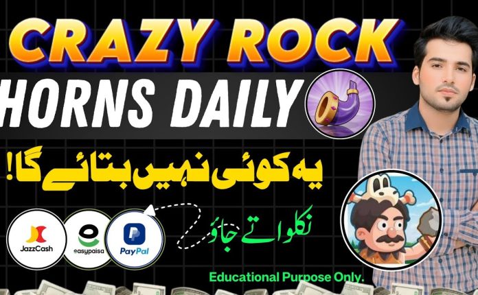Crazy Rock App Full Guide Earn Free Horns Without Invites