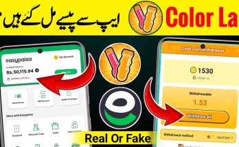 How to Earn Real Money Online by Playing Color Lab Game