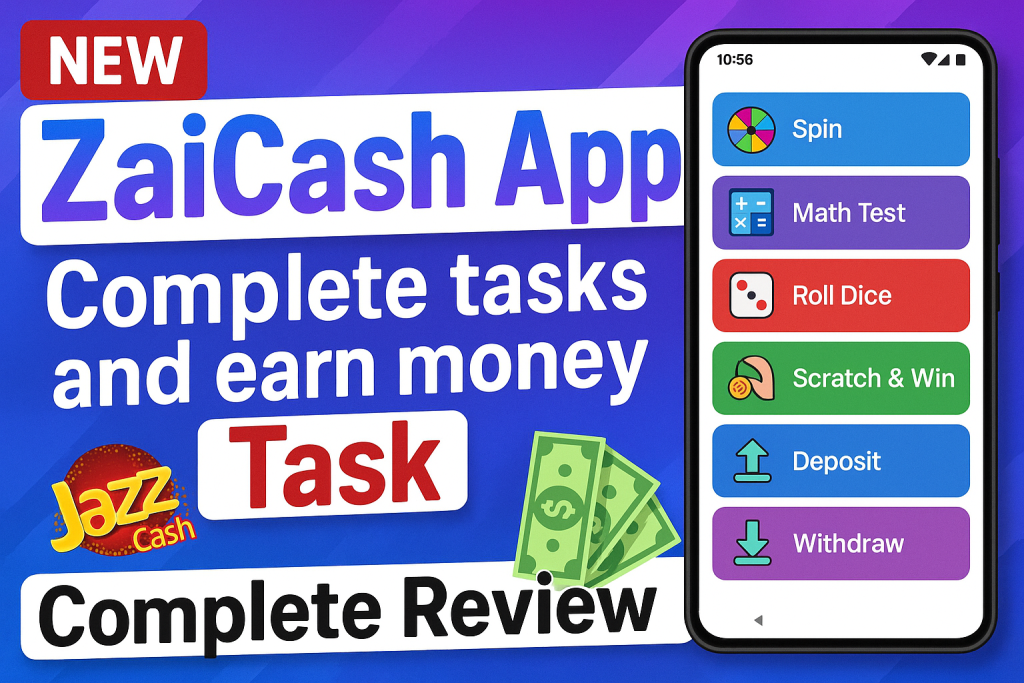 ZaiCash App Withdraw Proof Complete Earning Guide 2025