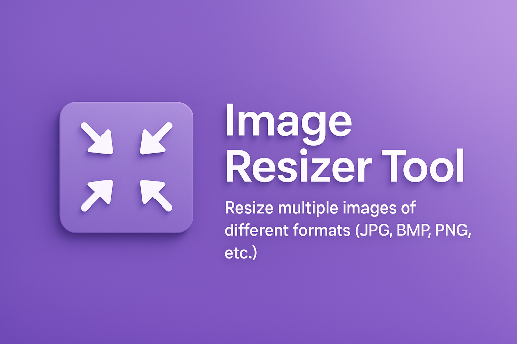 Image Resizer Tool Best Way to Resize Multiple Images