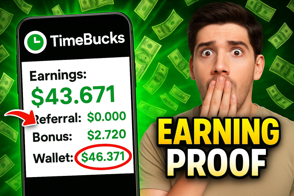 TimeBucks Earning Website Guide & Affiliate Program