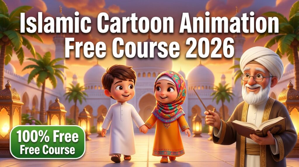 Islamic Cartoon Animation Free Course 2026