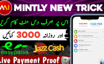 How To Earn from Mintly App Joining & Withdrawal Process