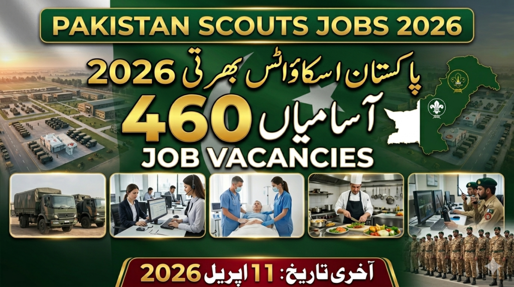 Pakistan Scouts 18th Batch Recruitment 2026 Apply Now